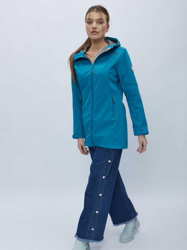 Women's windbreaker MTFORCE spring blue 22210S